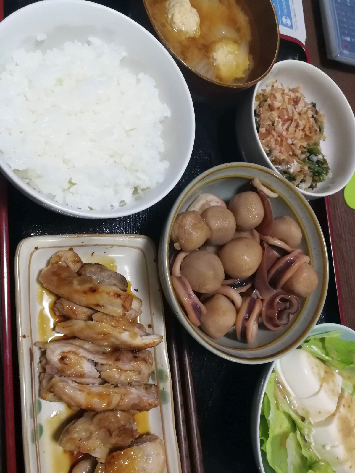 本日の夕食