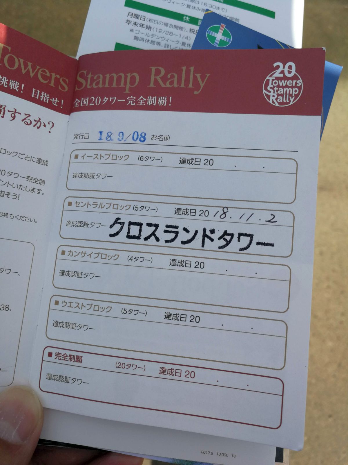 セントラルブロック制覇