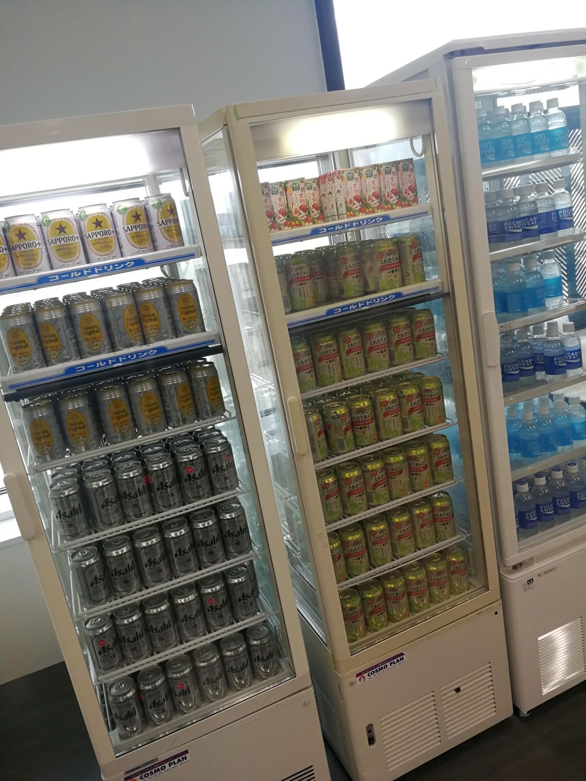 ドリンクの選択