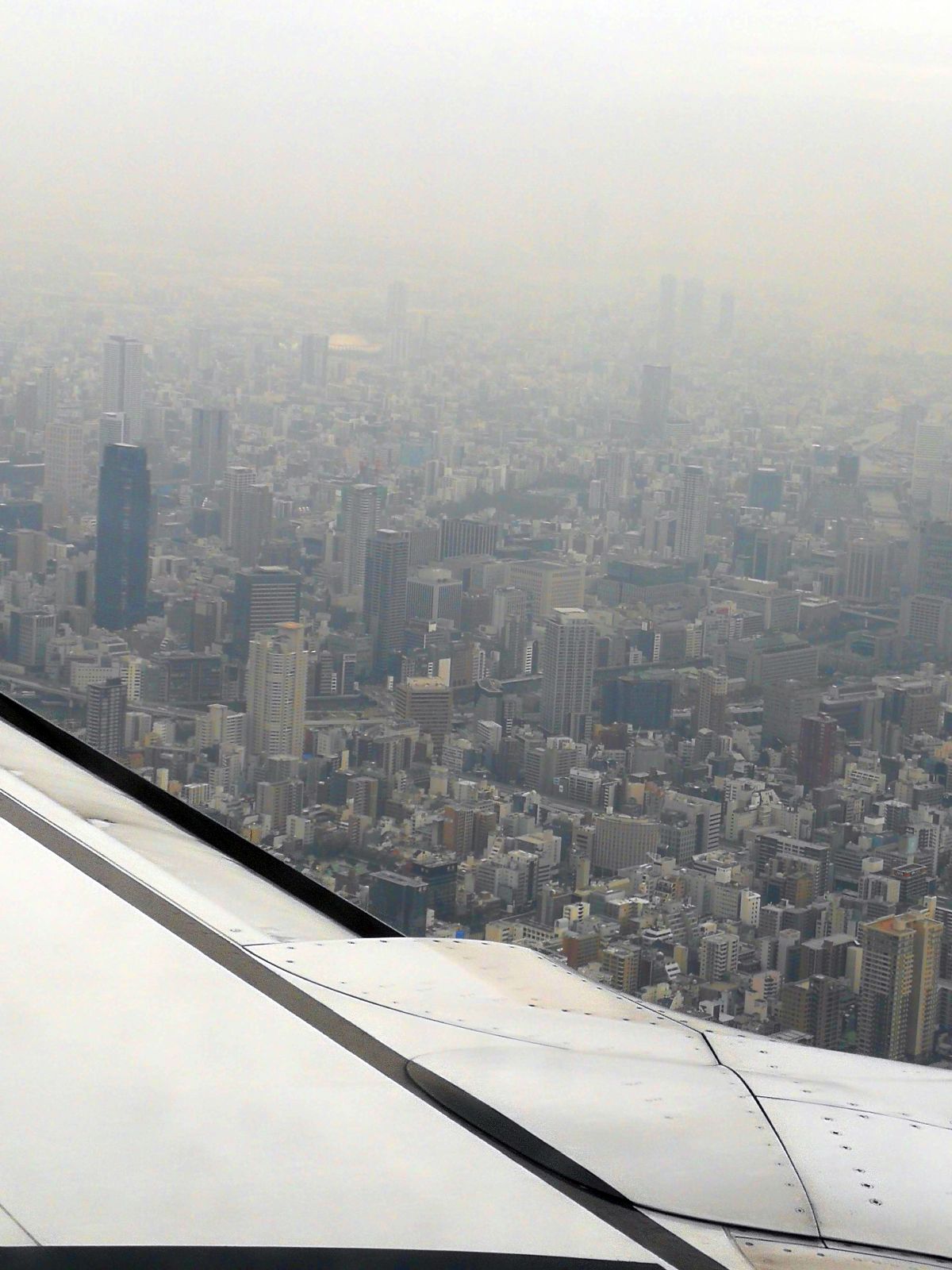 大阪上空