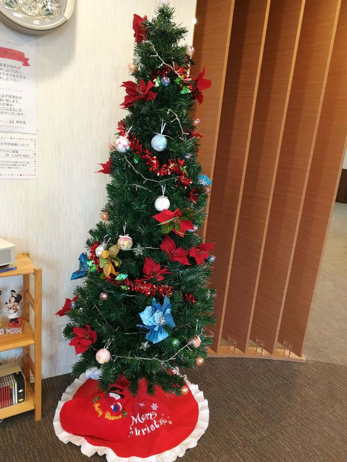 クリスマスの飾り付け