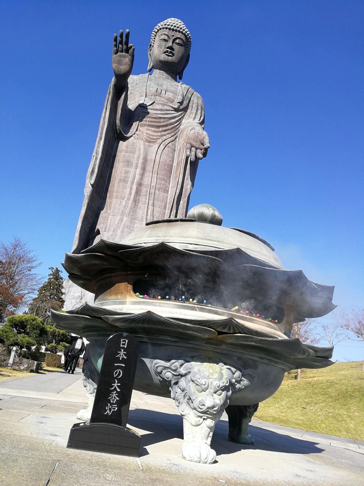 日本一の大香炉