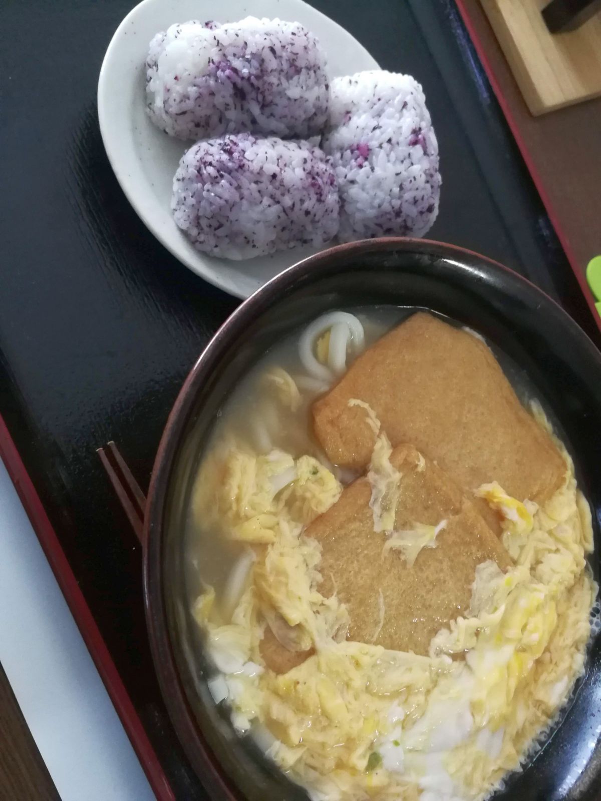 本日の朝食兼昼食