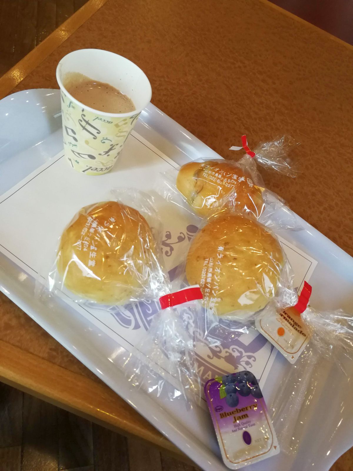 本日の朝食