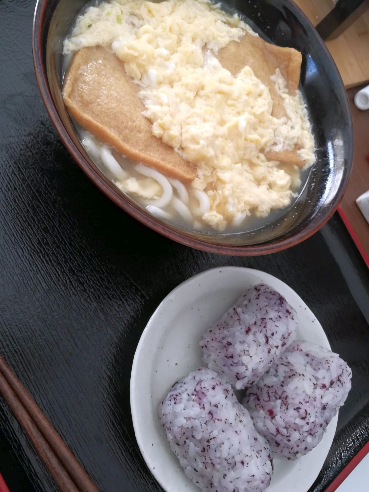 本日の朝食兼昼食