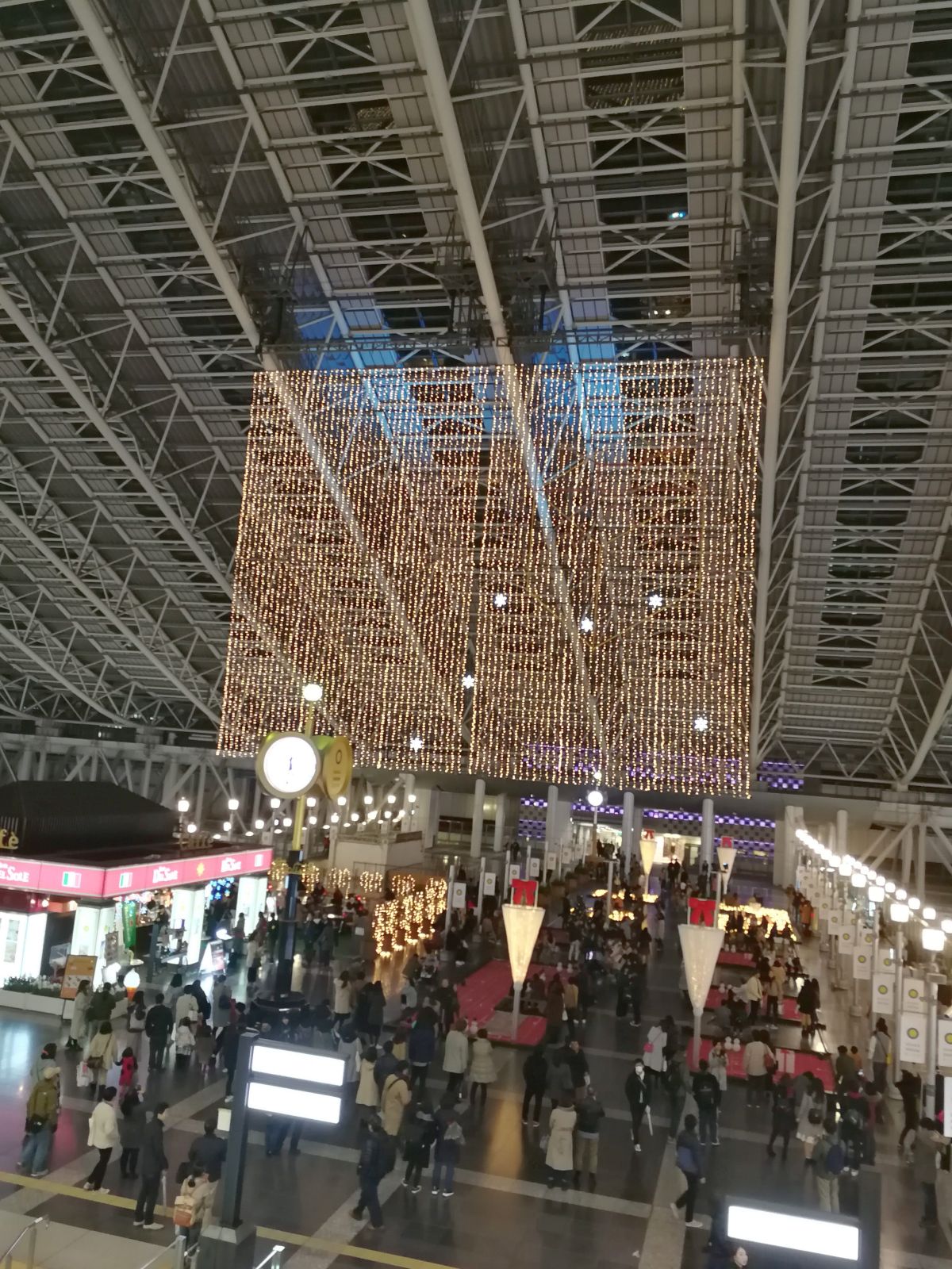 大阪駅のイルミネーション