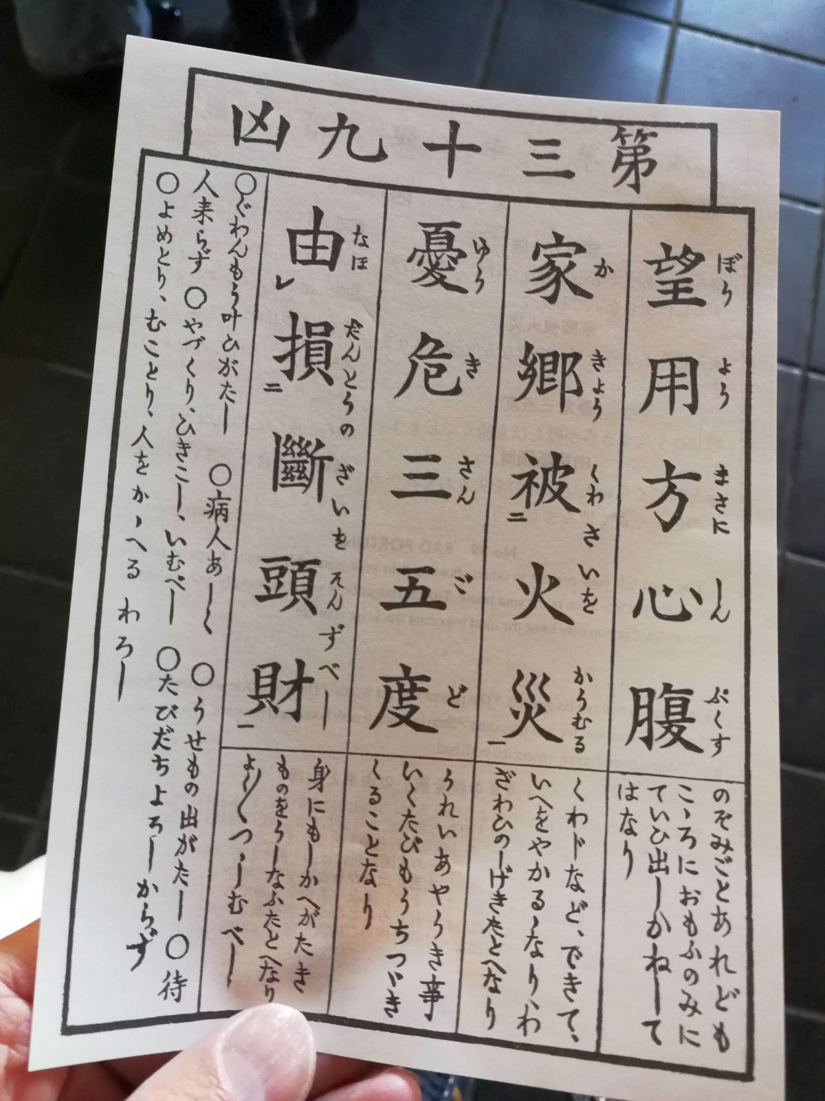 第三十九 凶