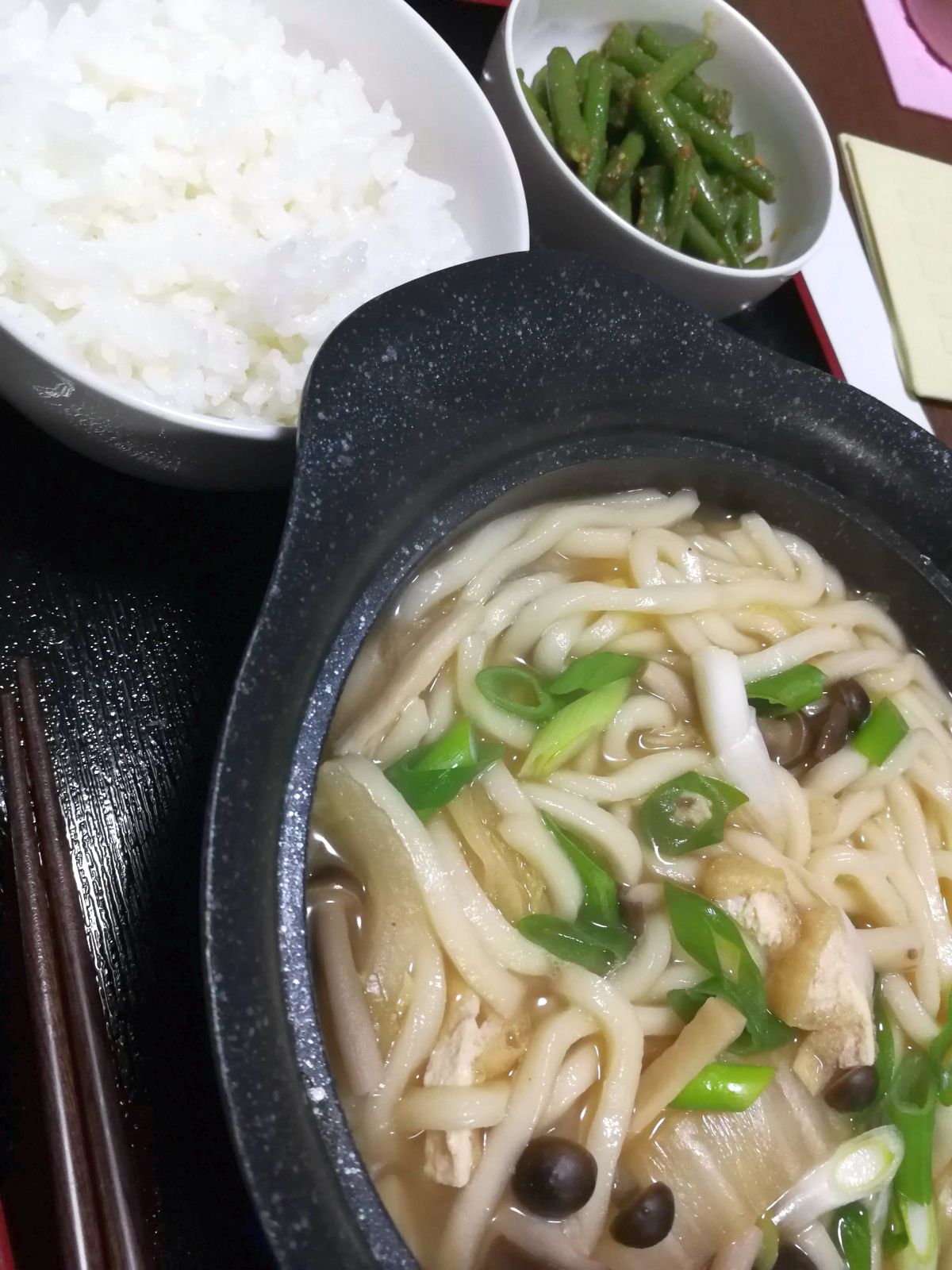 本日の夕食