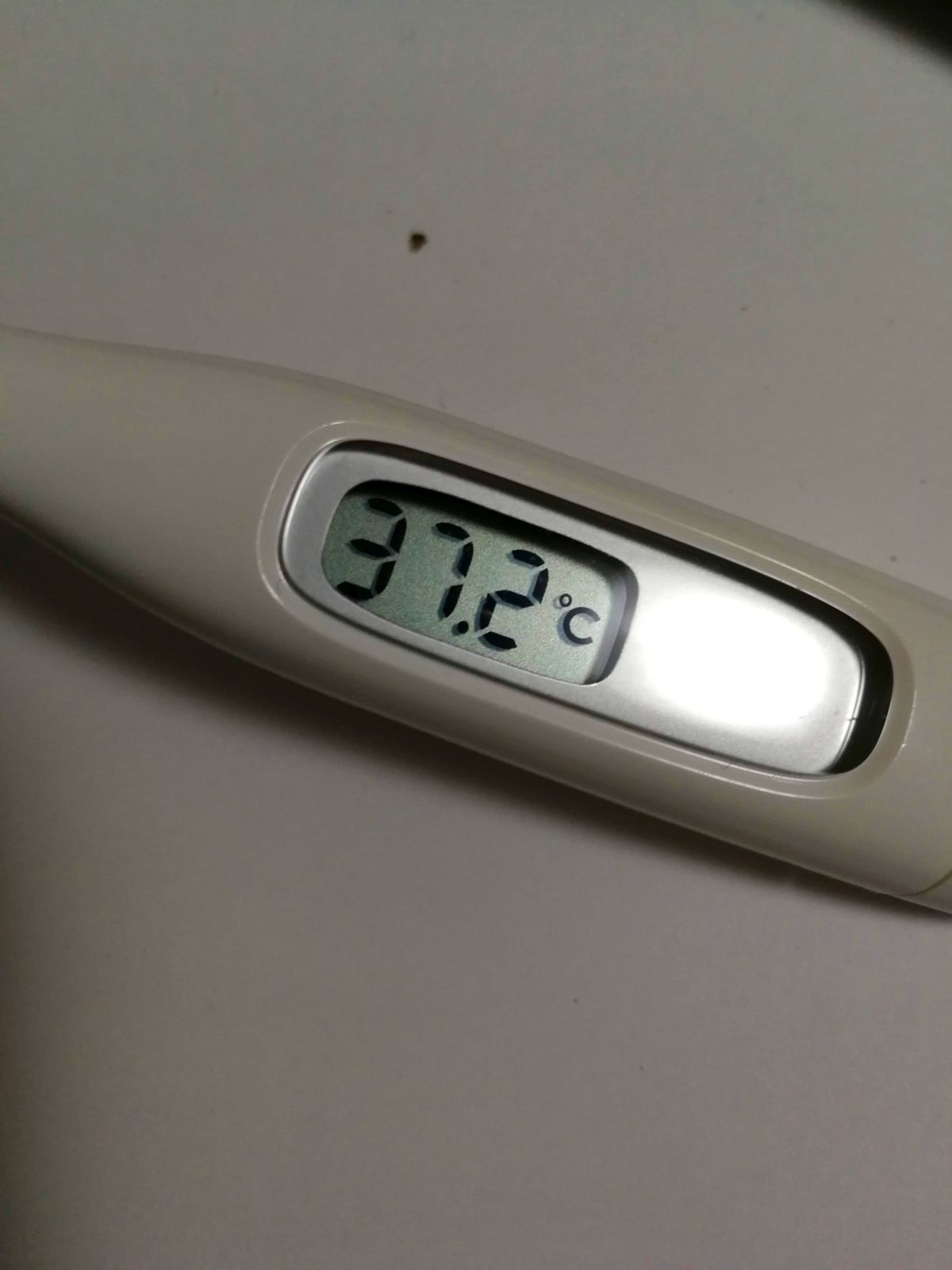 現在の検温12