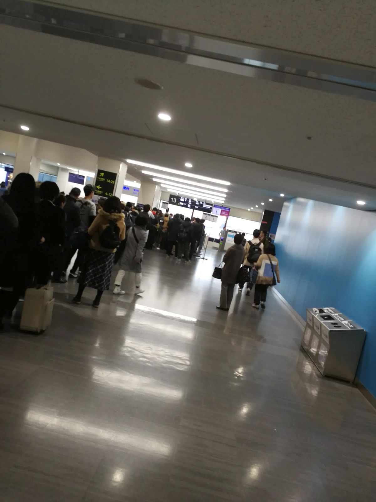 本日の待機列