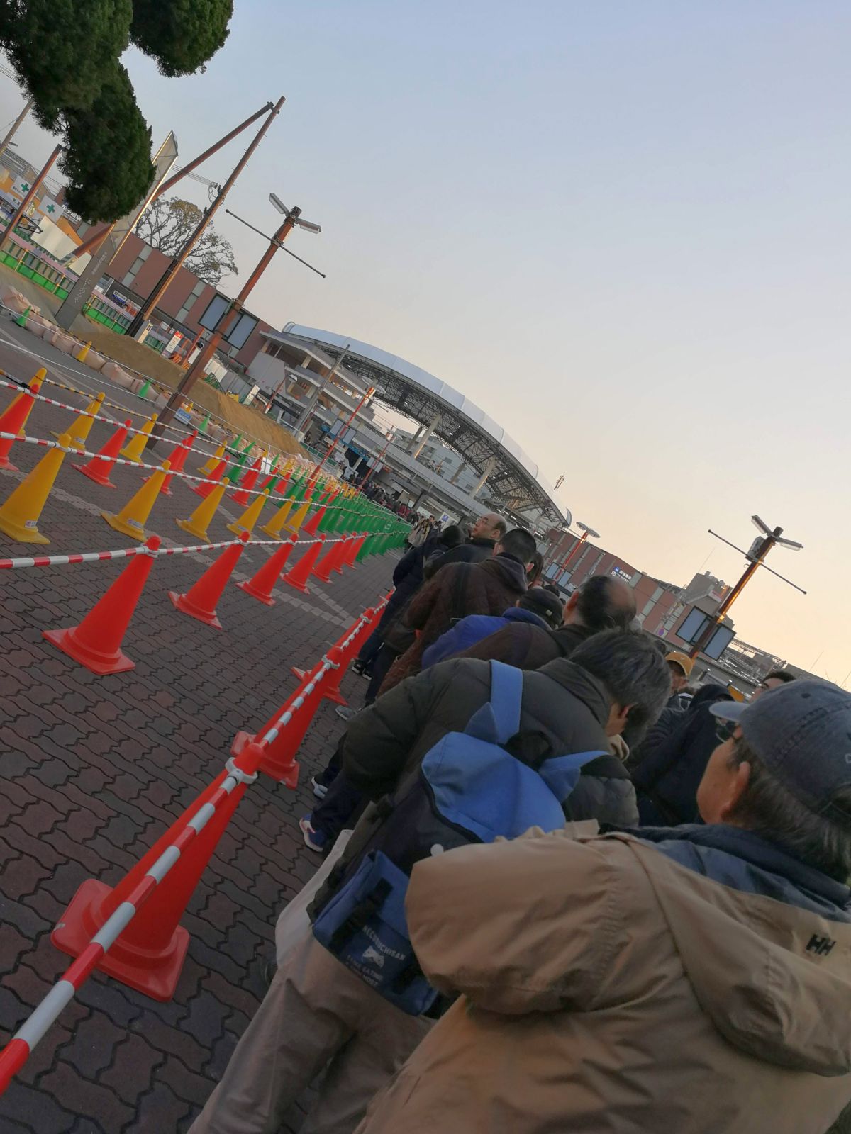 現在の待機列