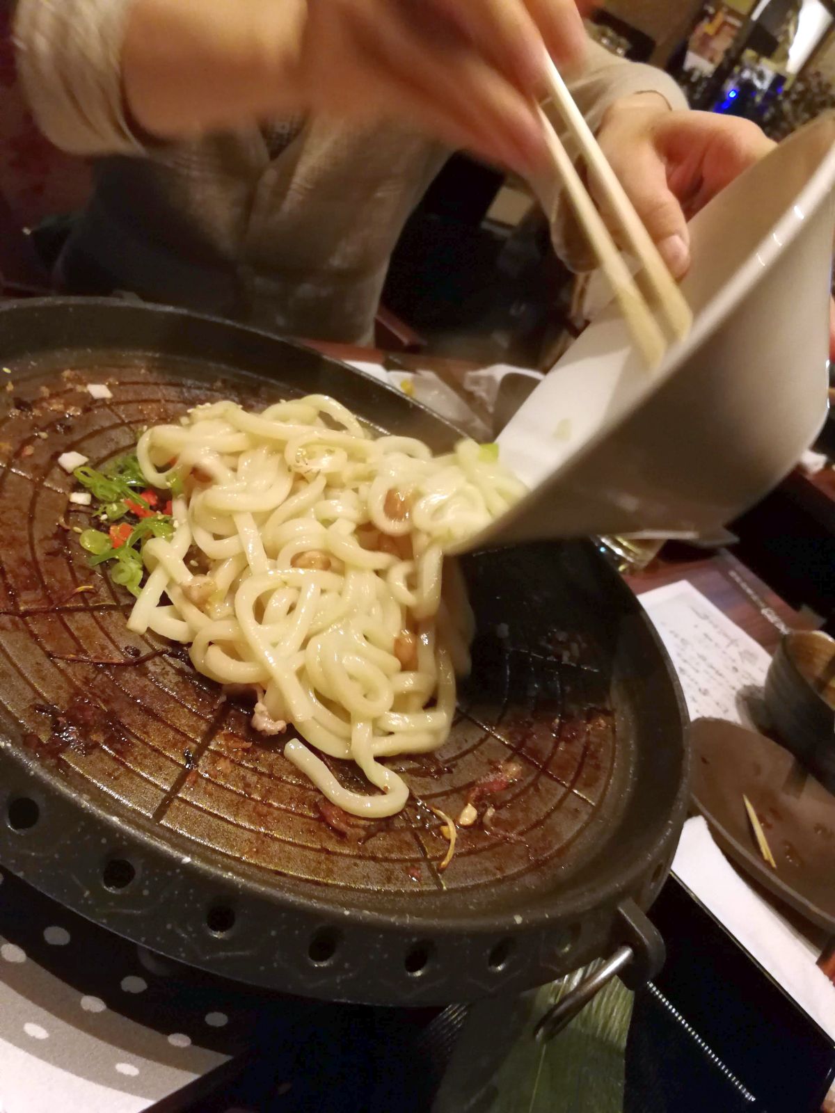 シメのうどん