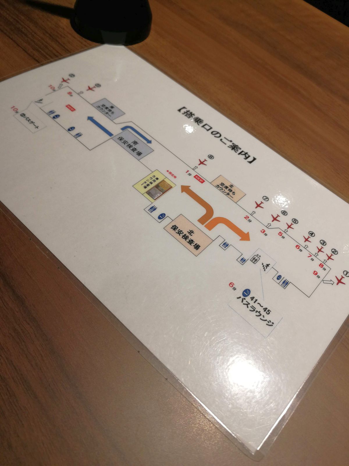 搭乗口のご案内