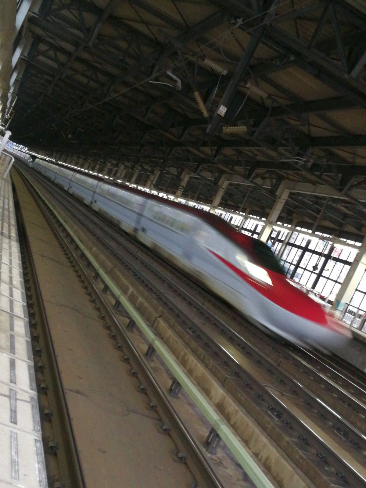 新幹線の撮影