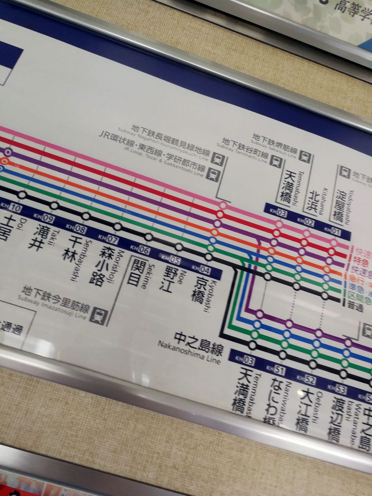 野江の接続線