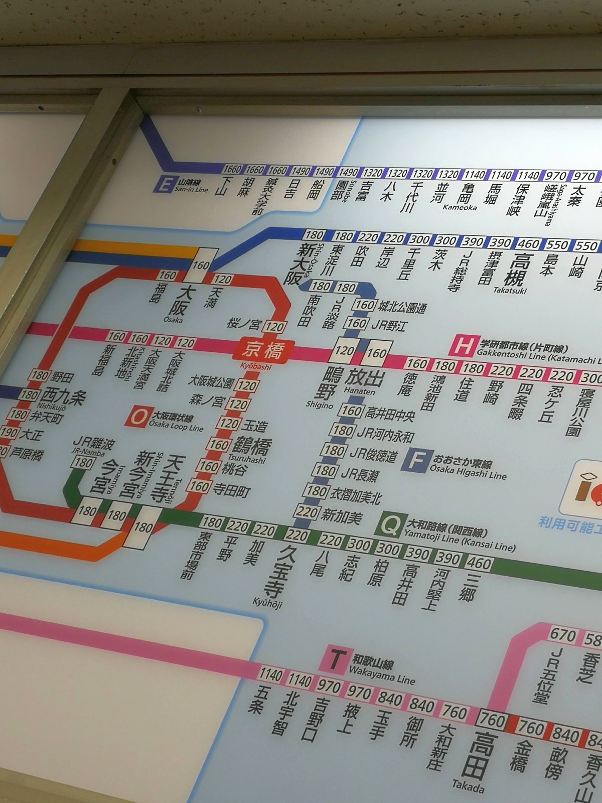 本日の交通費