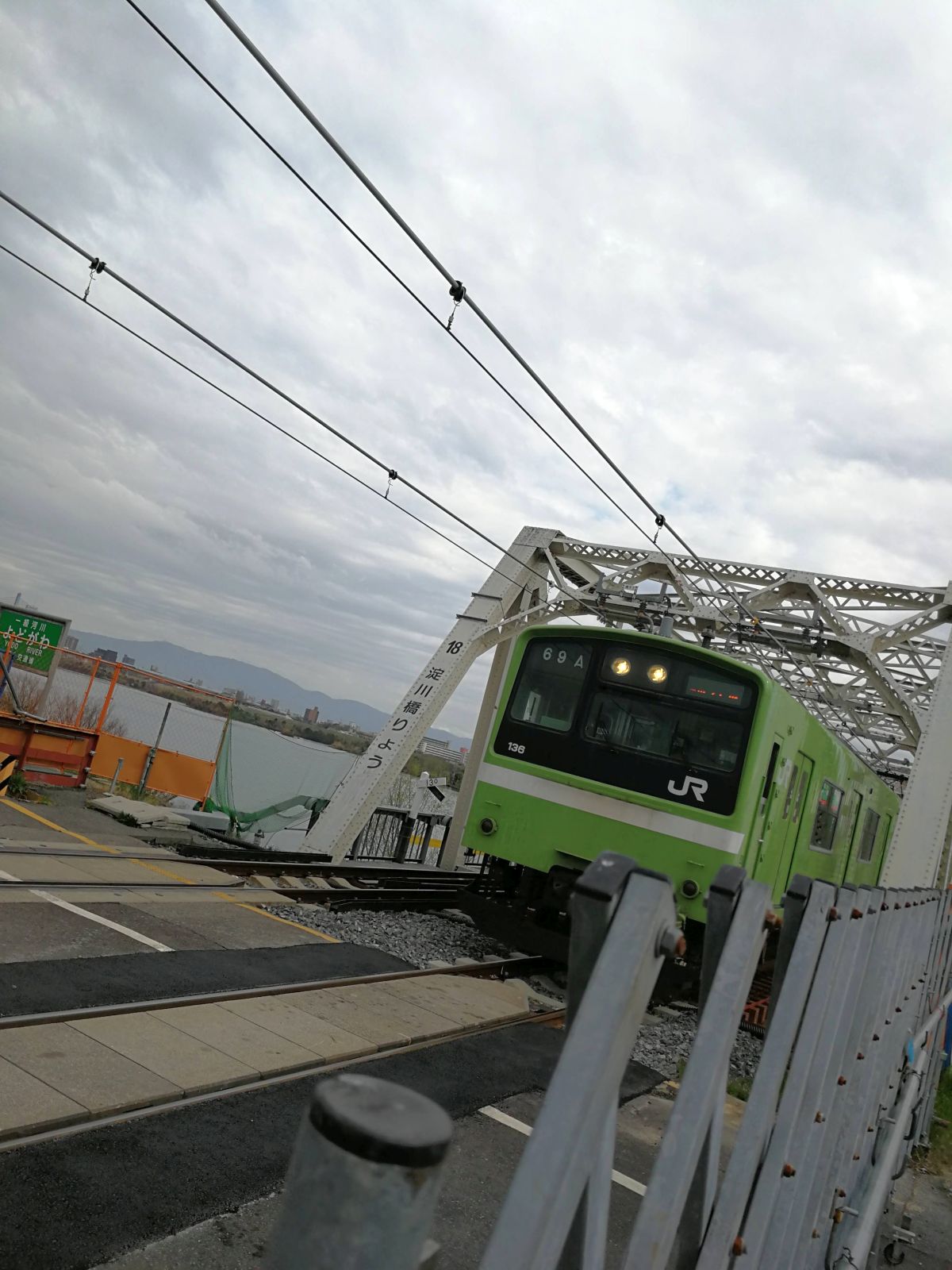 電車の通過