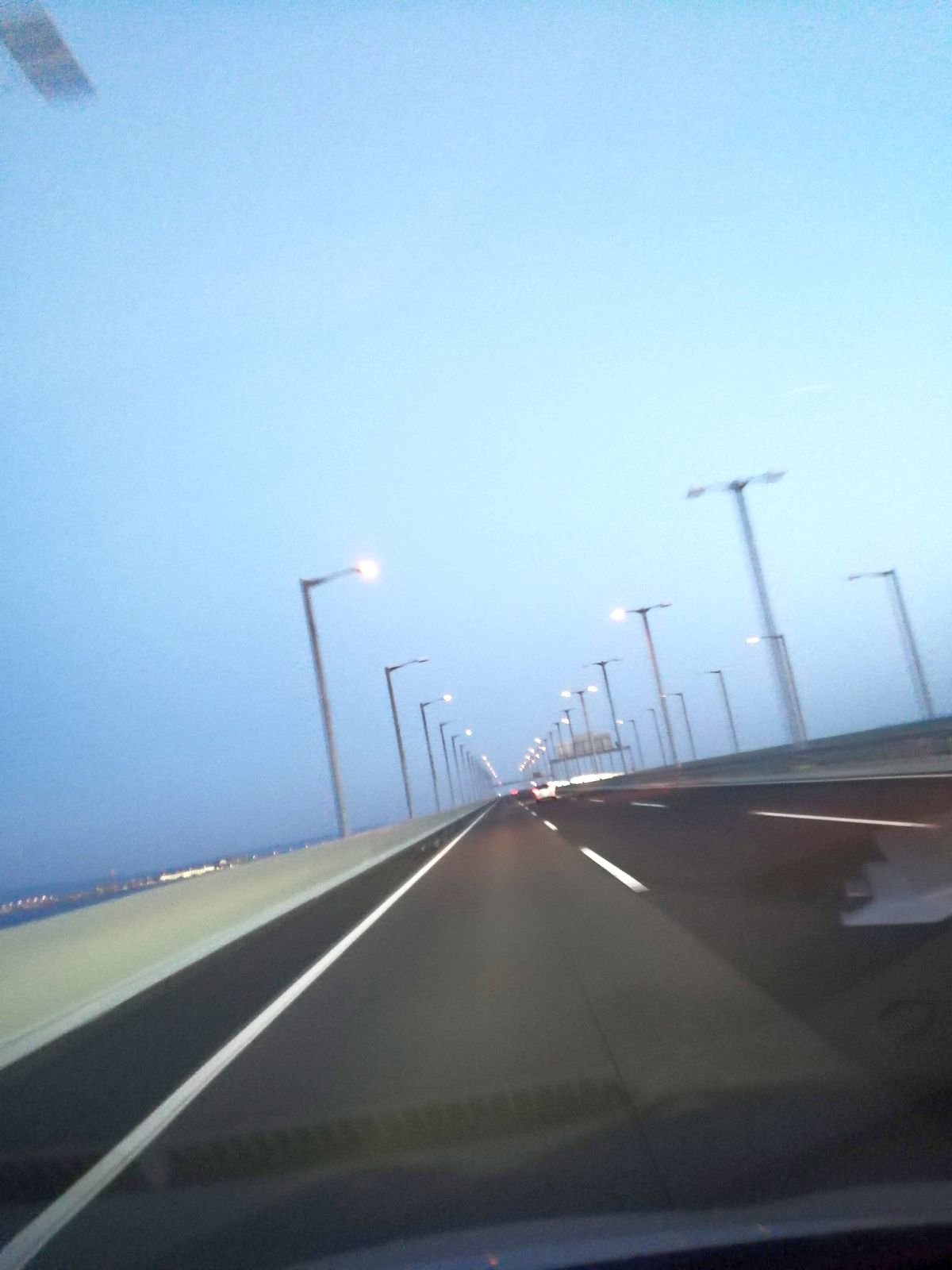 関空橋の通過