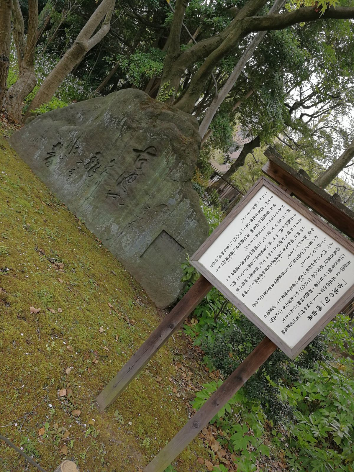 「古池の句」碑由来