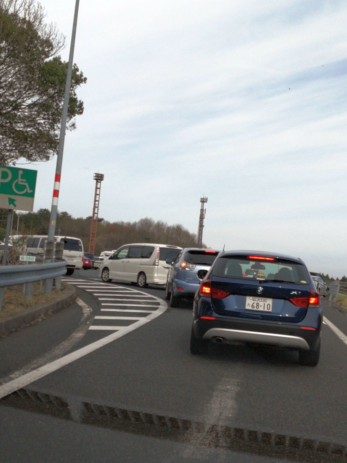渋滞列