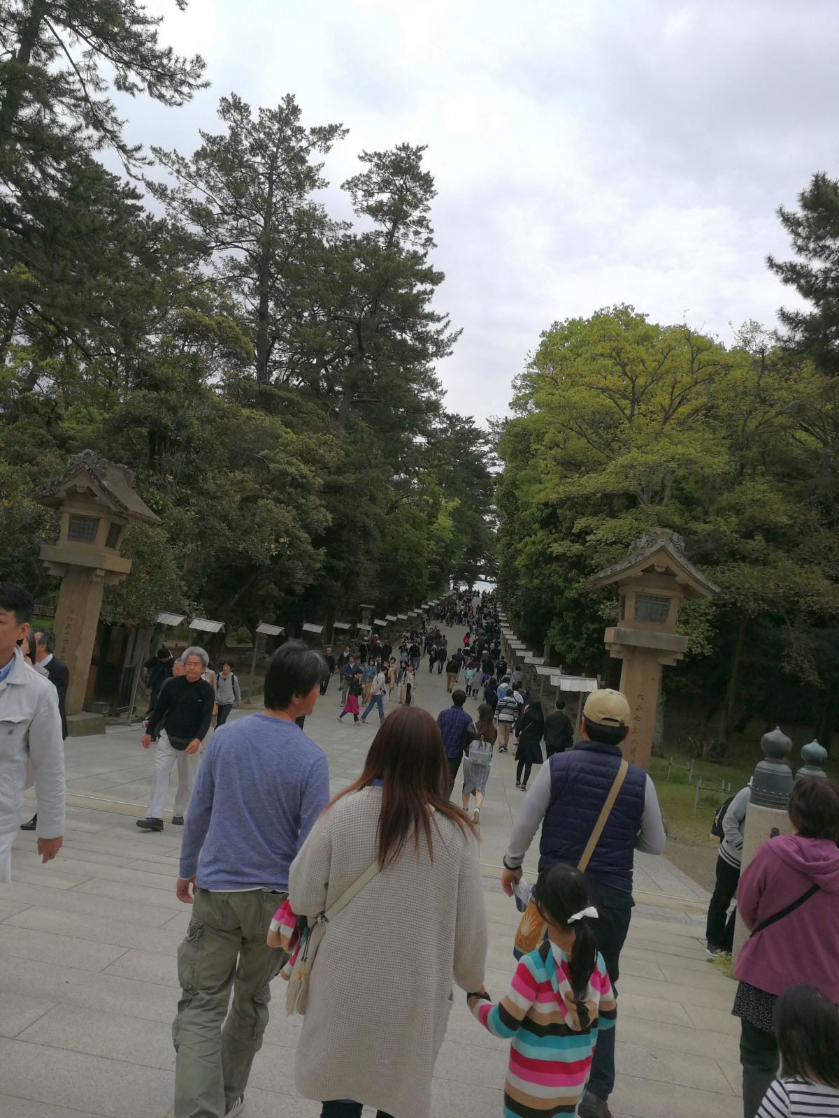 お戻り参道