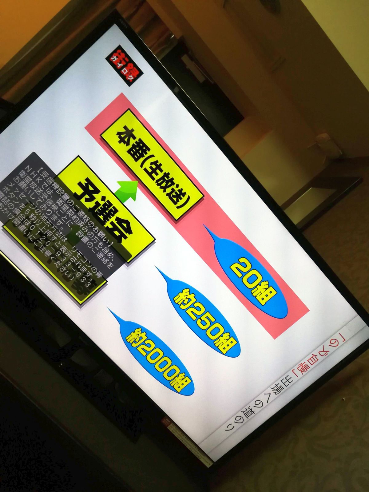 「のど自慢」出場への道のり
