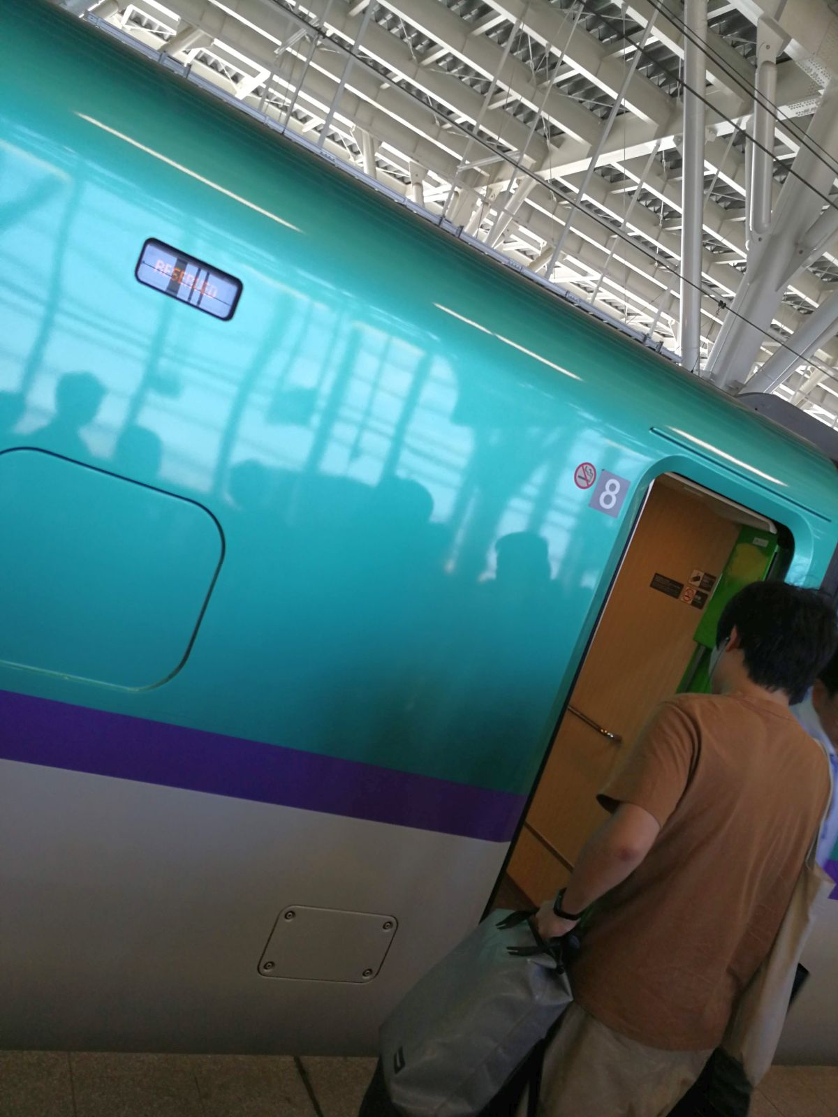 ８号車乗車