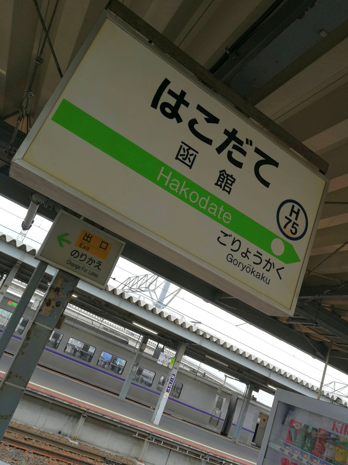 函館駅着