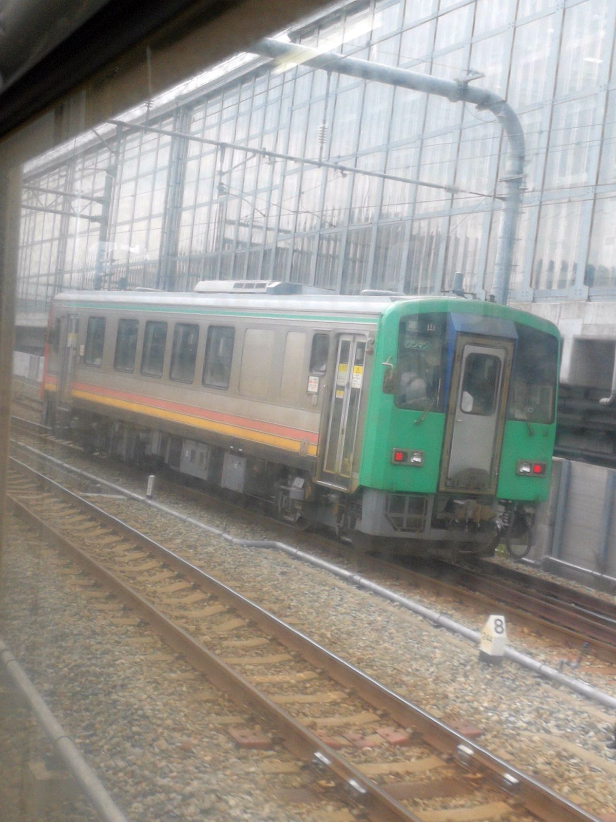 １両編成の電車