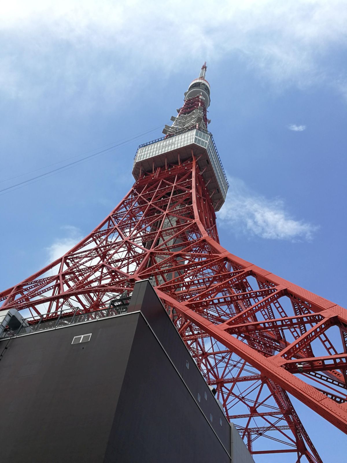 東京タワー着