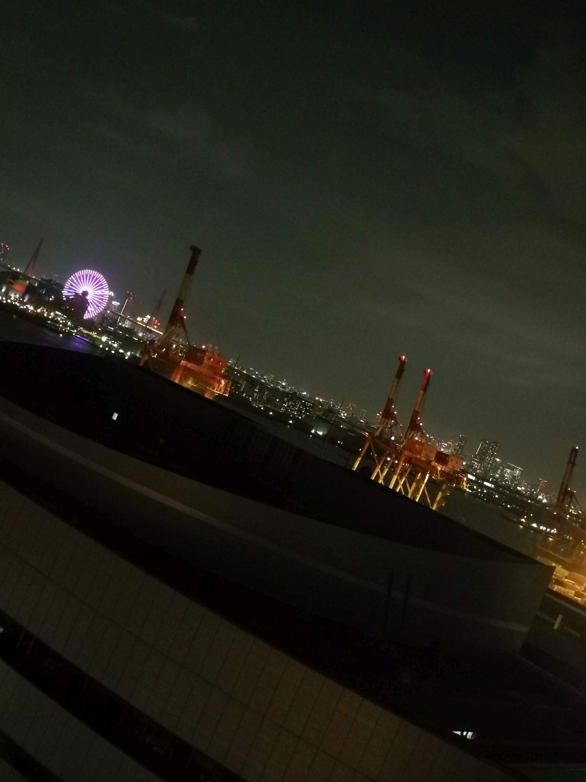 港の夜景