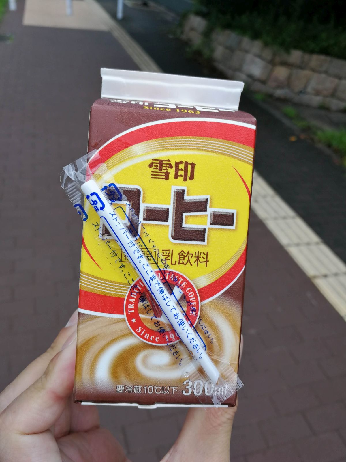 ストロー付き