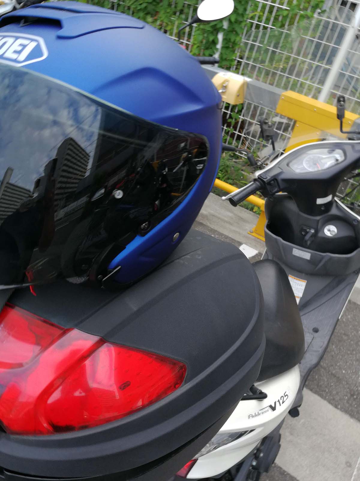 バイクでお出かけ