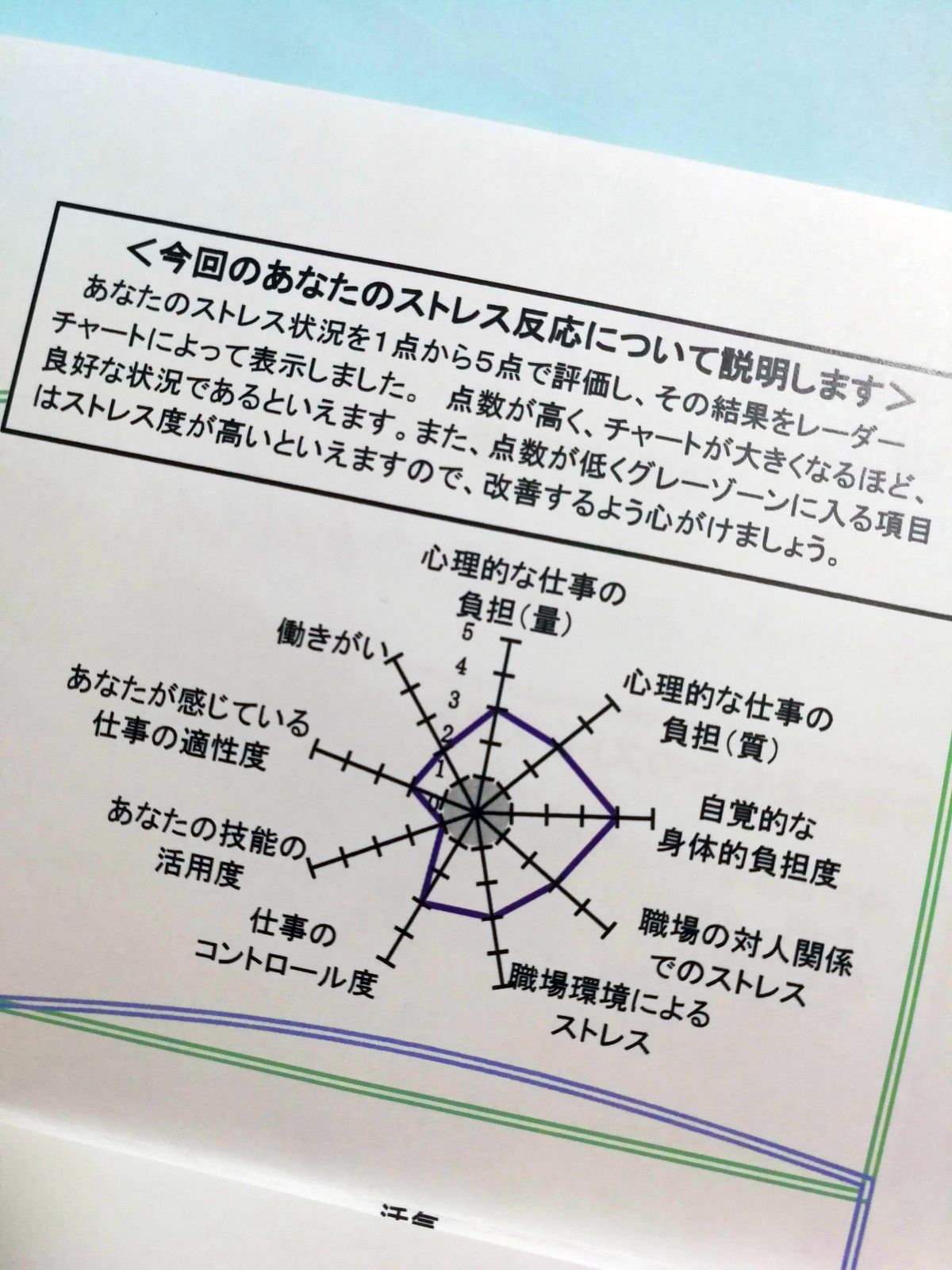 ストレス反応について