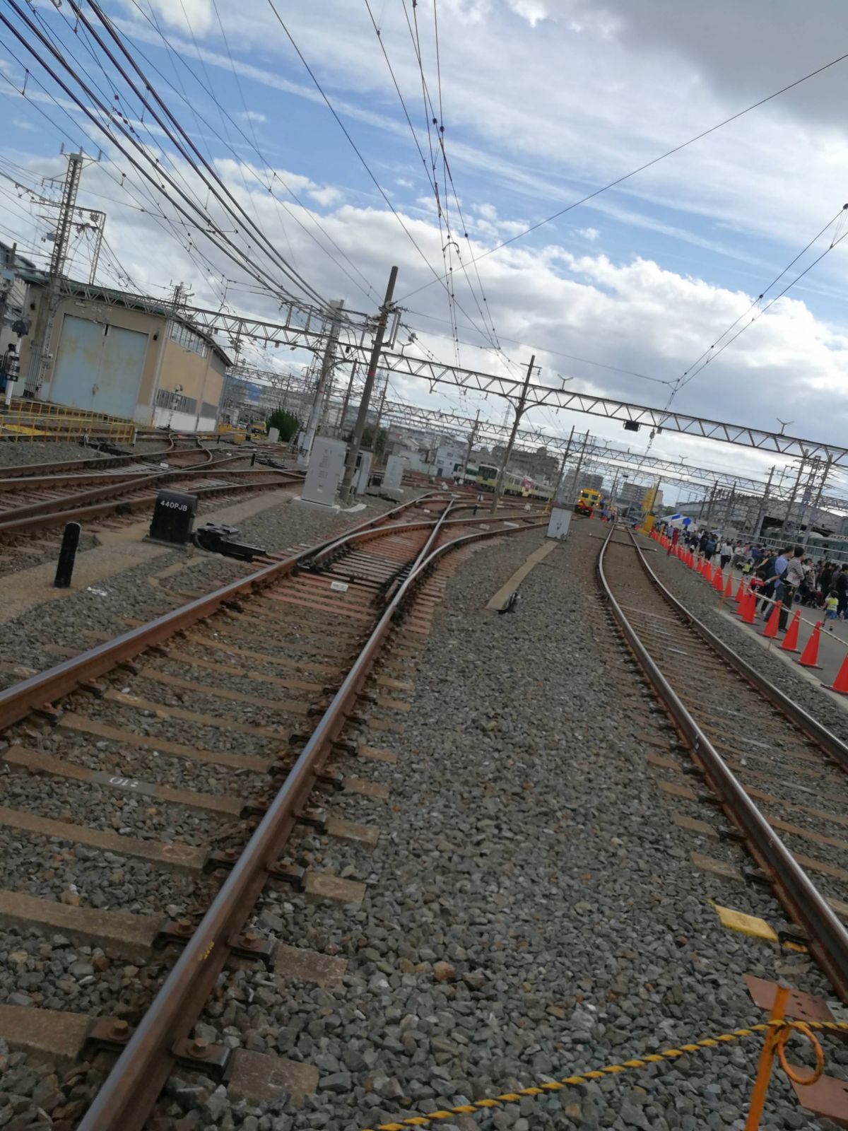 線路の横断