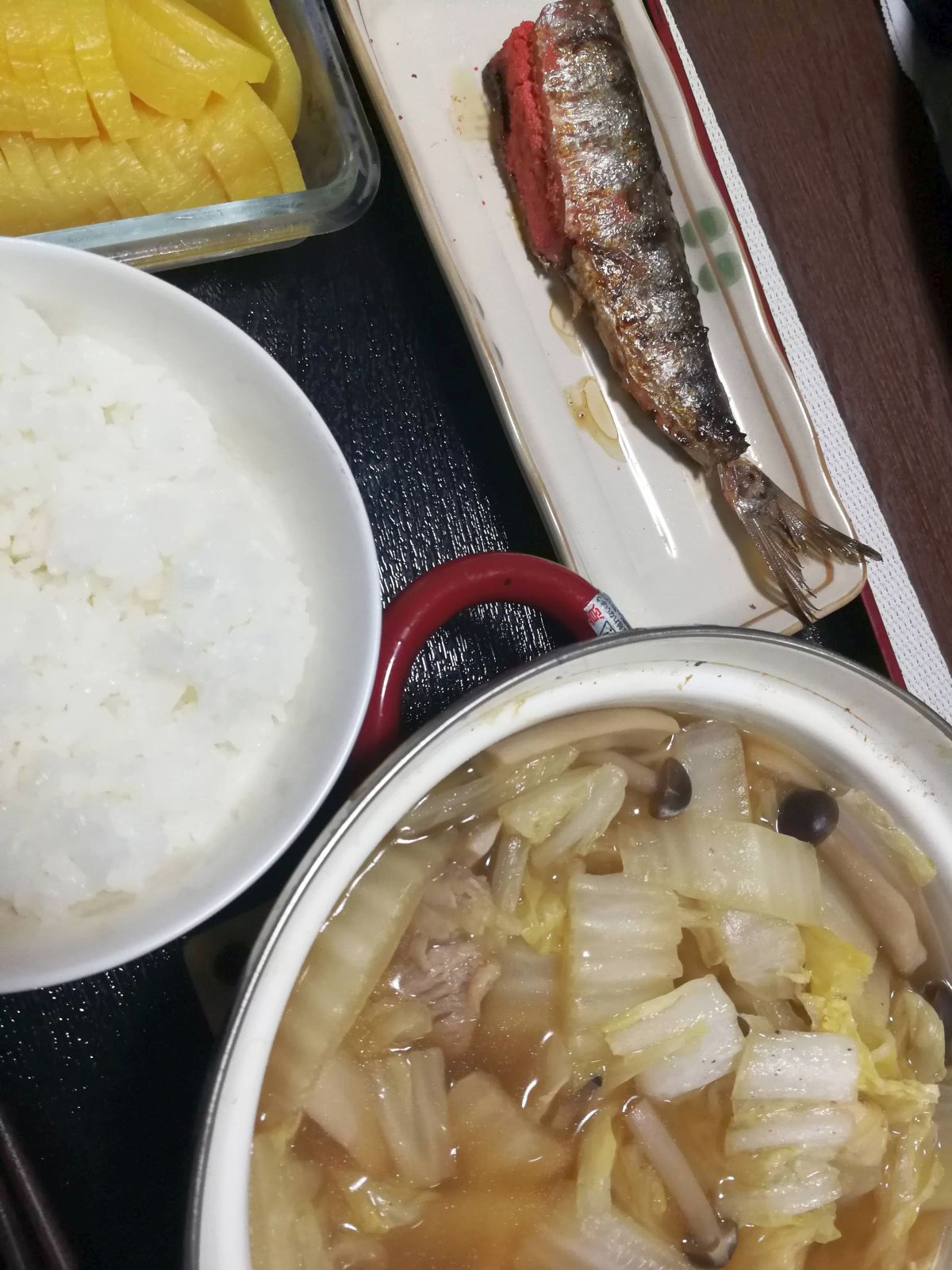 本日の夕食