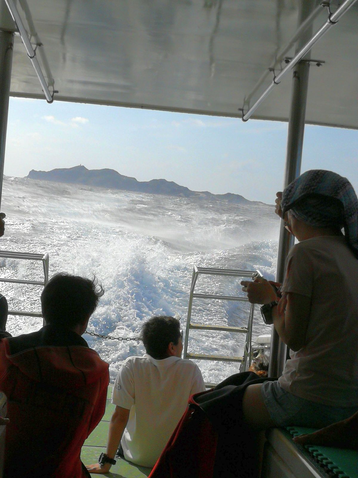 帰路の海