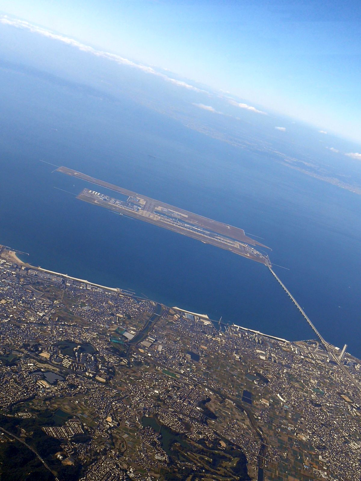 上から見る関空