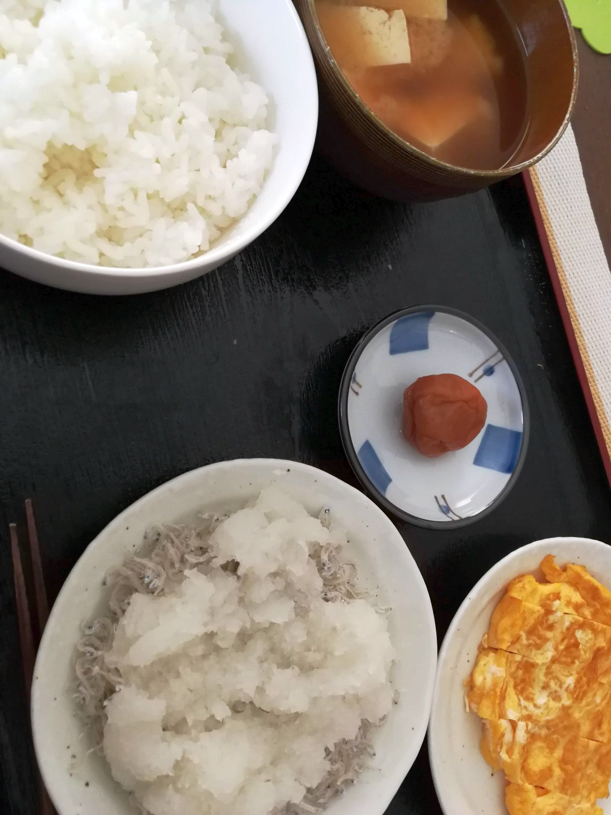 本日の朝食兼昼食