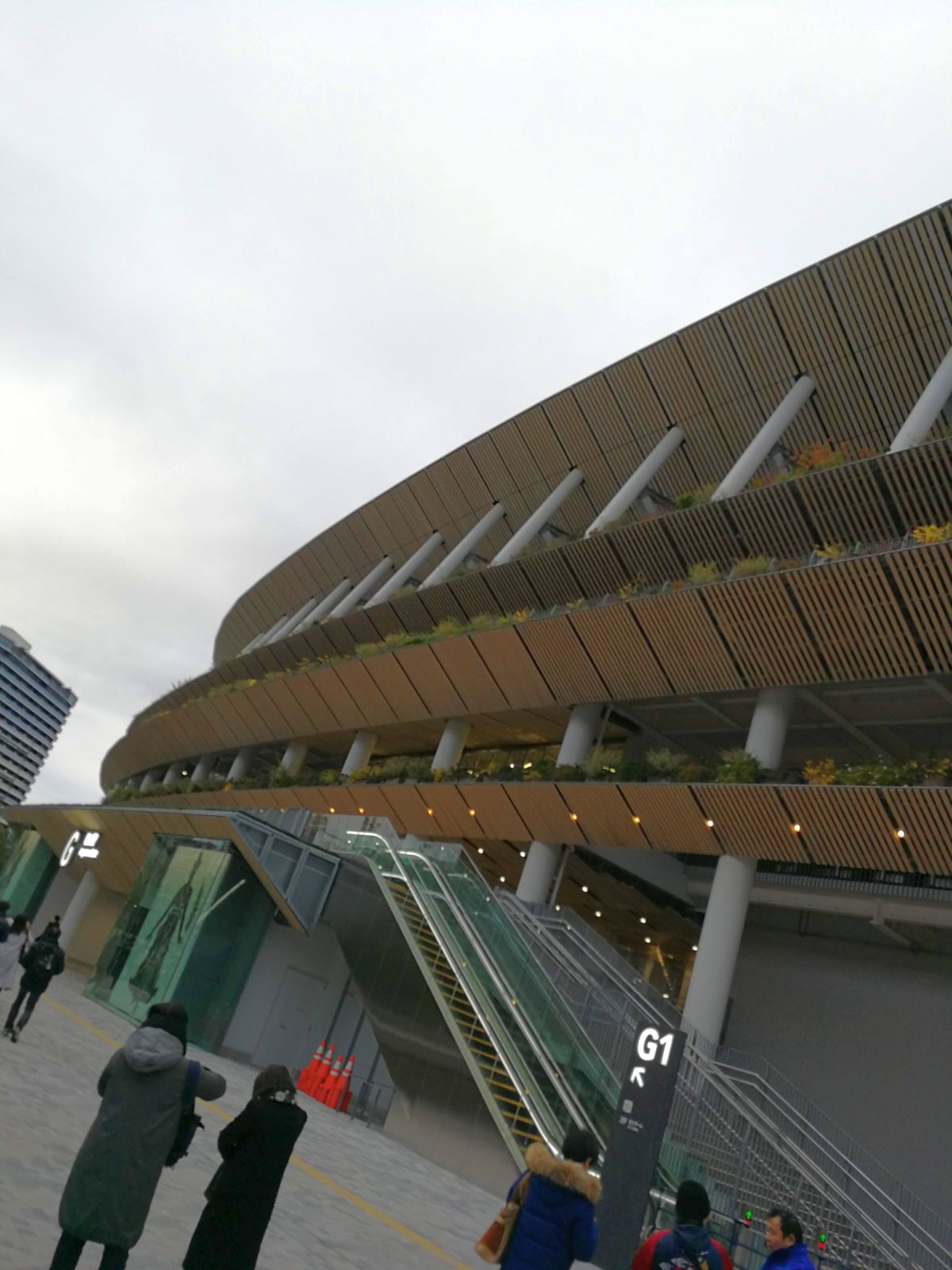 国立競技場の外観
