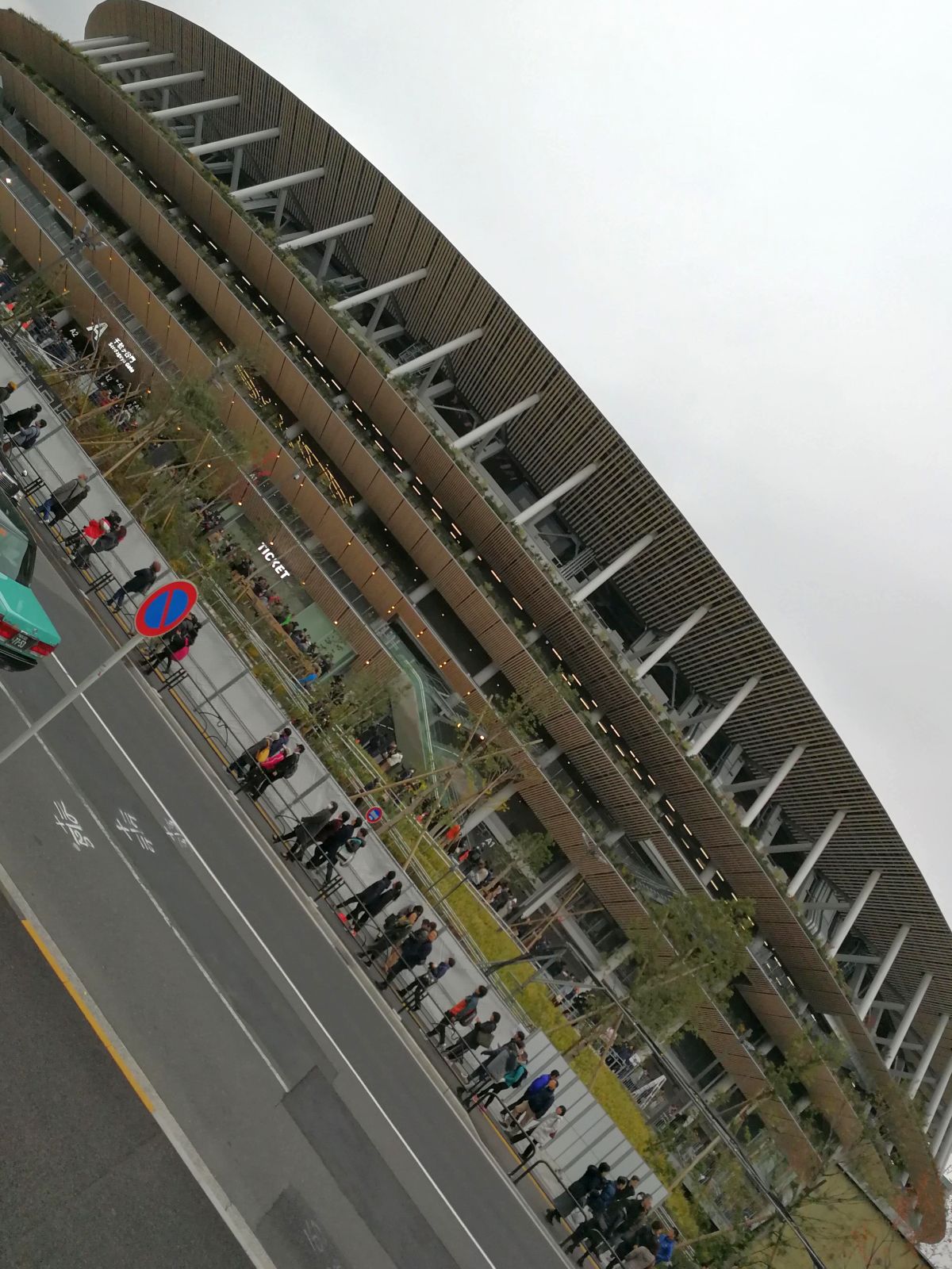 国立競技場の外観２