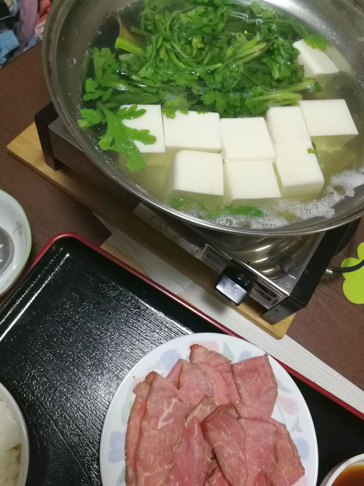 本日の夕食