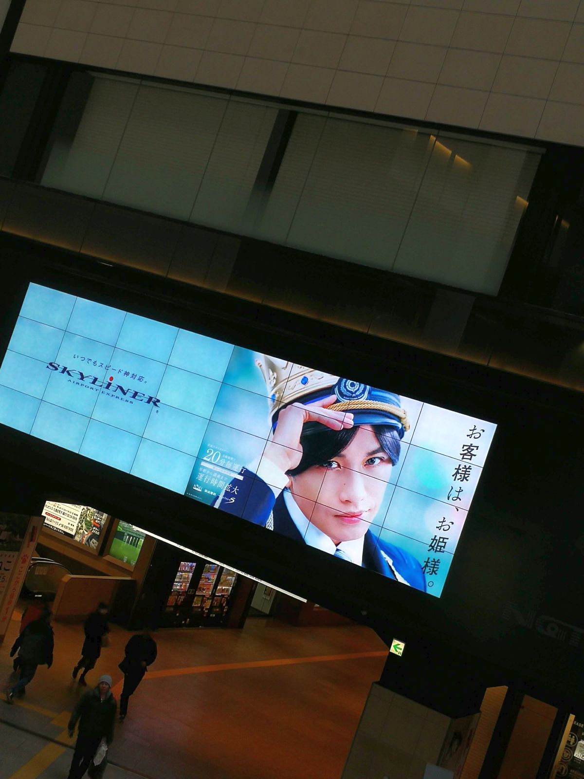 SKYLINERの広告