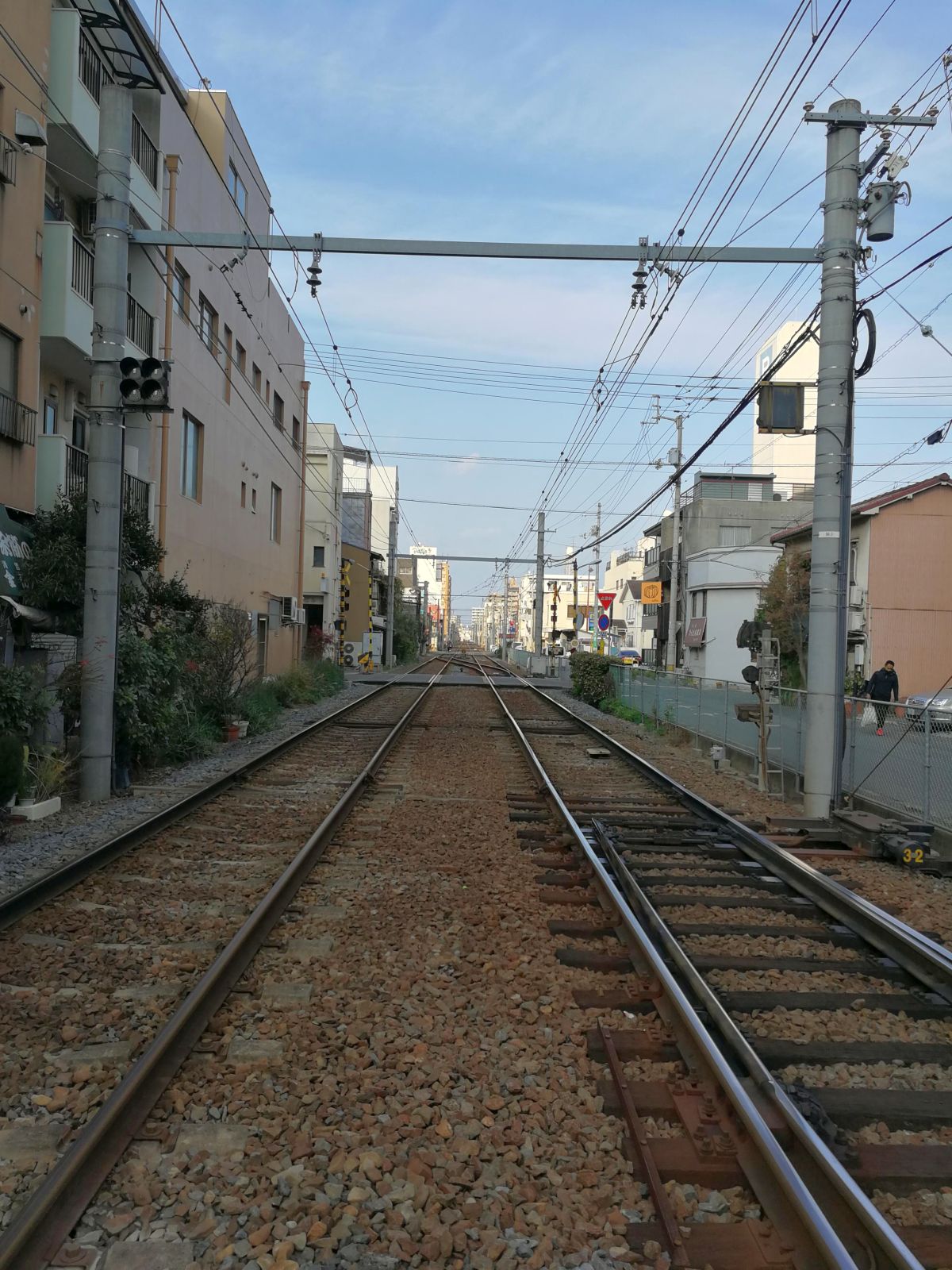 琴電の線路