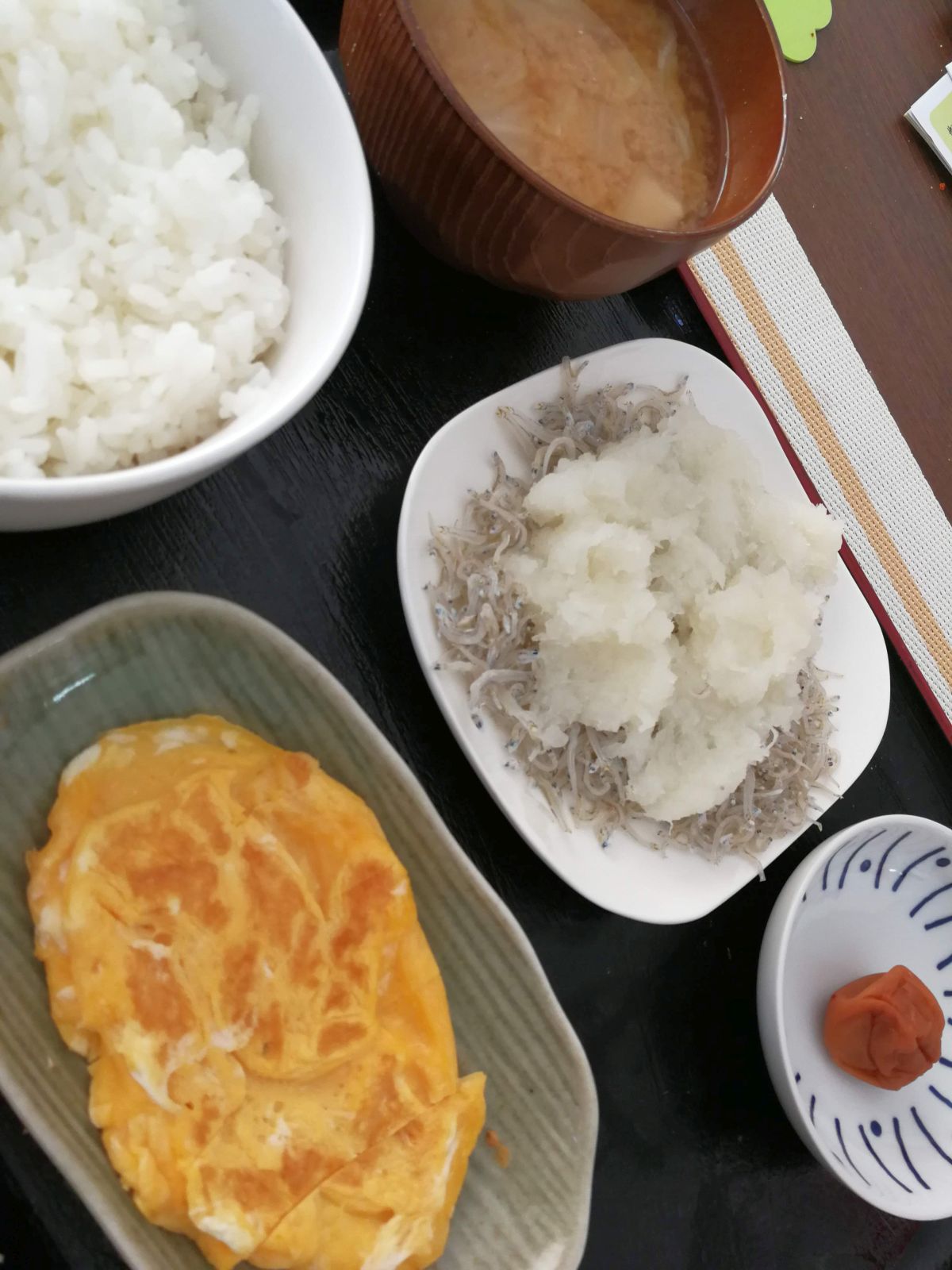 本日の朝食兼昼食