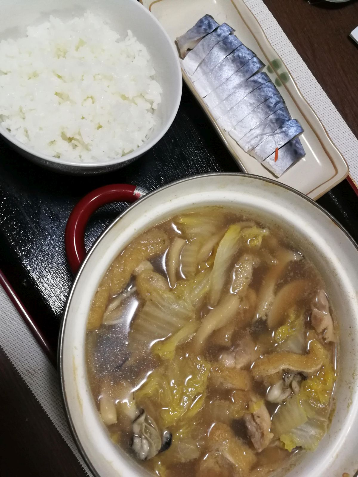 本日の夕食