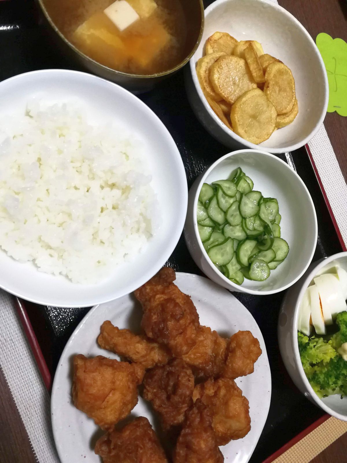 本日の夕食