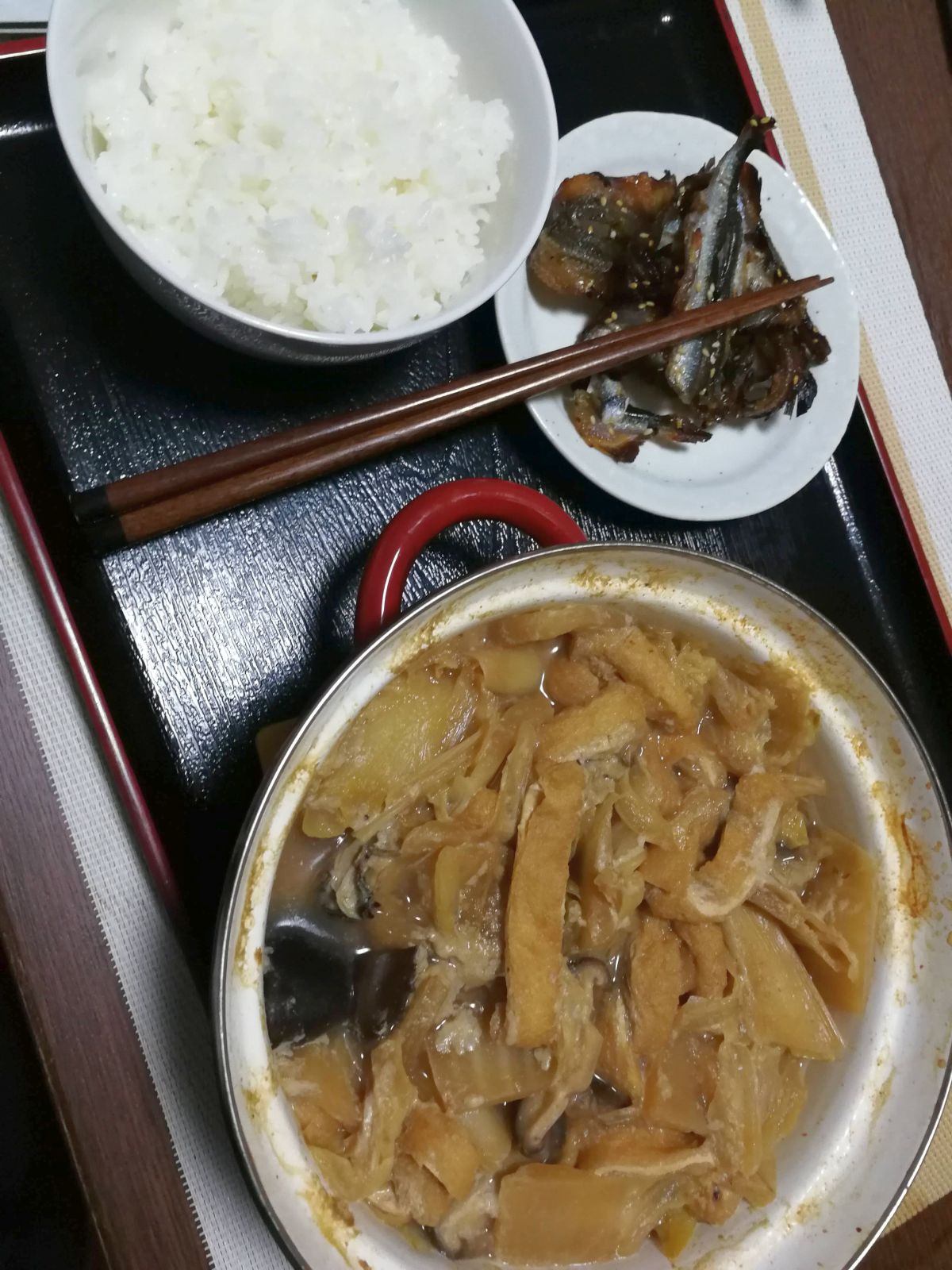 本日の夕食