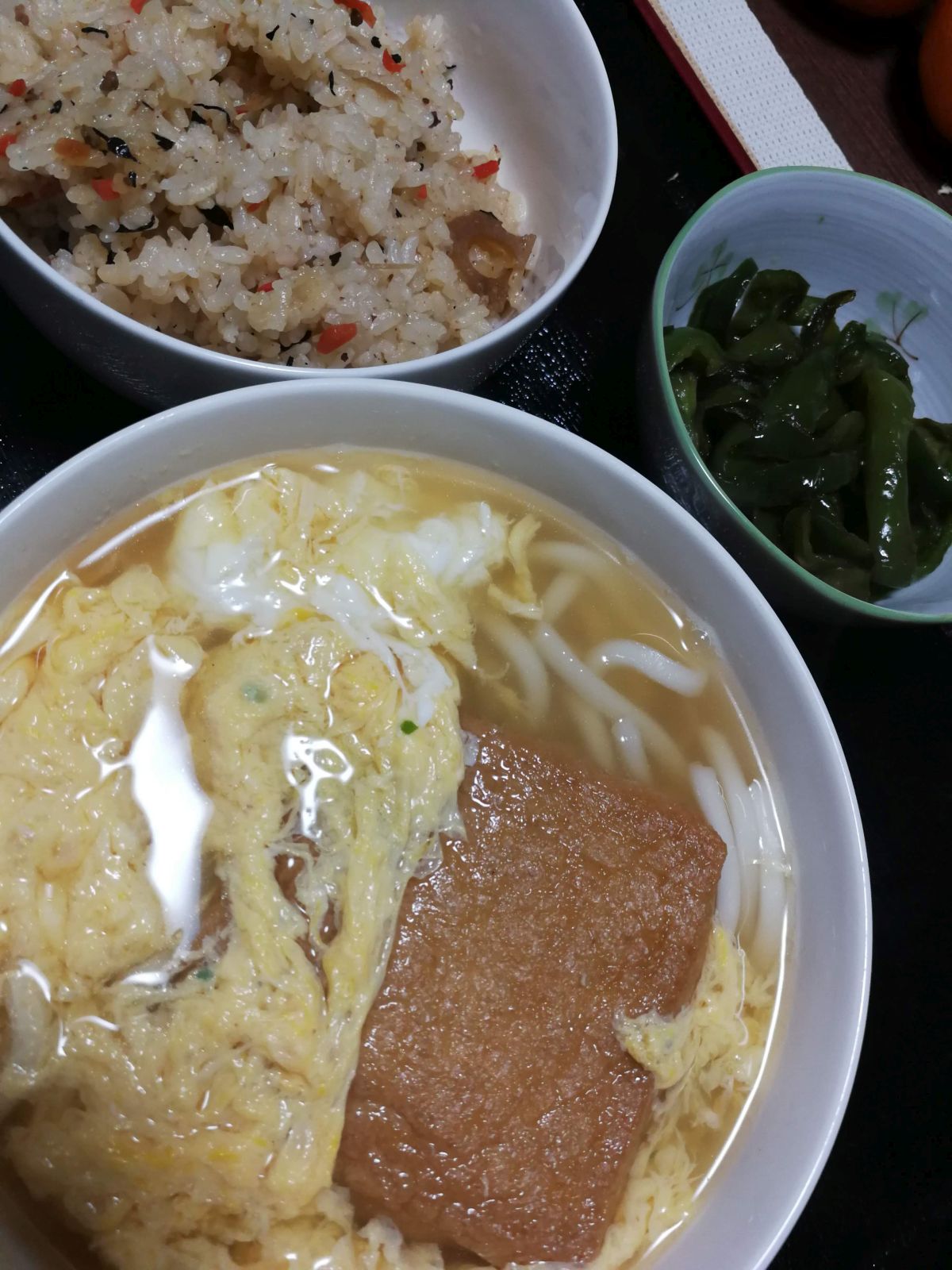 本日の夕食