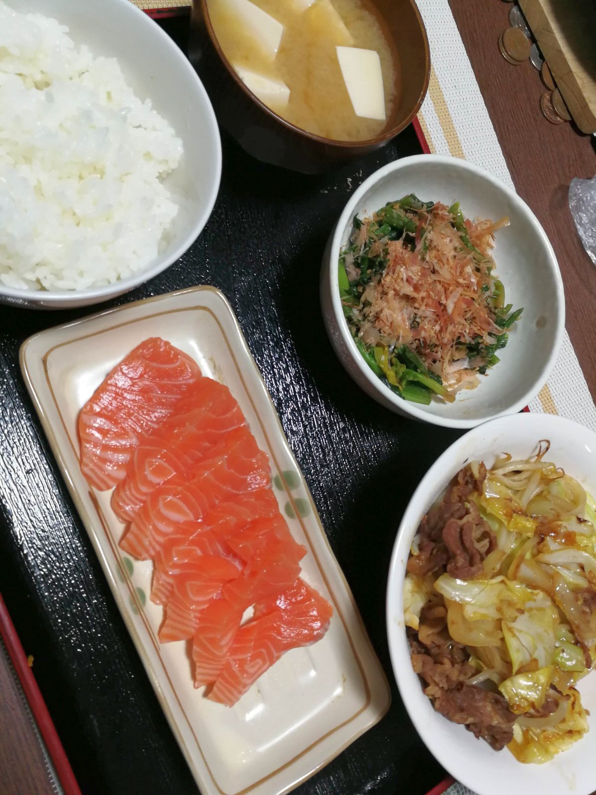 本日の夕食